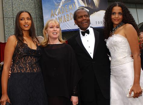 joanna poitier|sidney poitier wife and children.